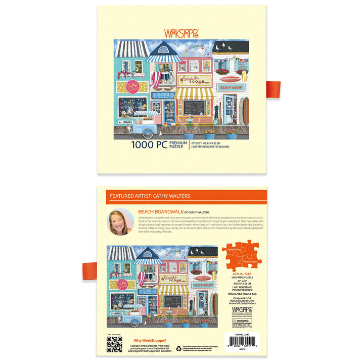 Beach Boardwalk 1000 Pce - Puzzle