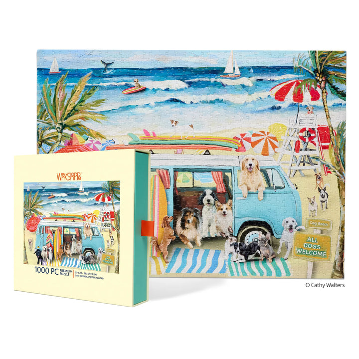 Doggie Surf School 1000 Pce - Puzzle