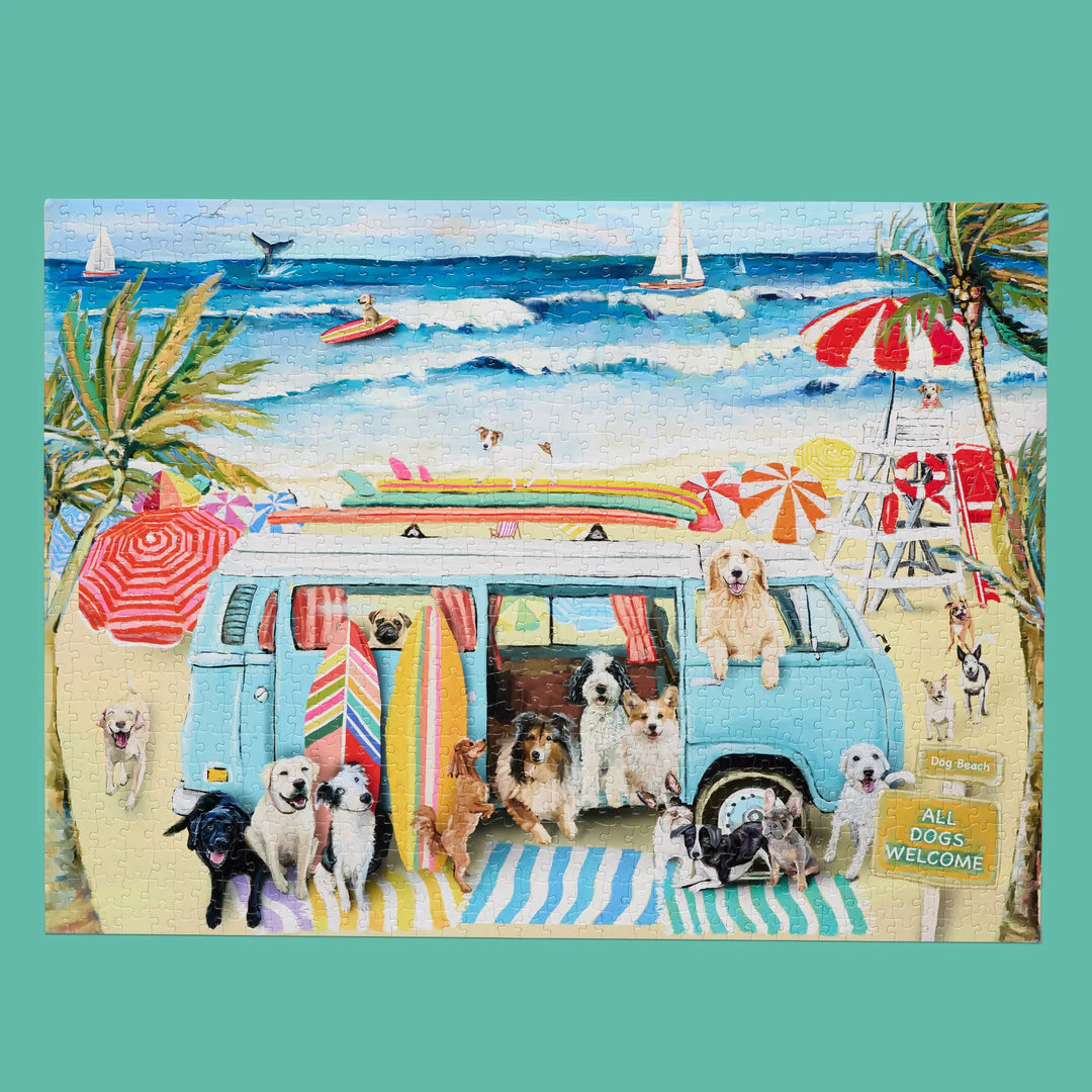Doggie Surf School 1000 Pce - Puzzle