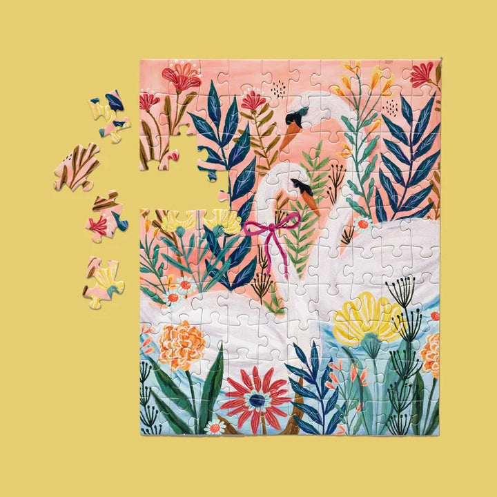 Serene Swans 100 Pce - Puzzle Snax