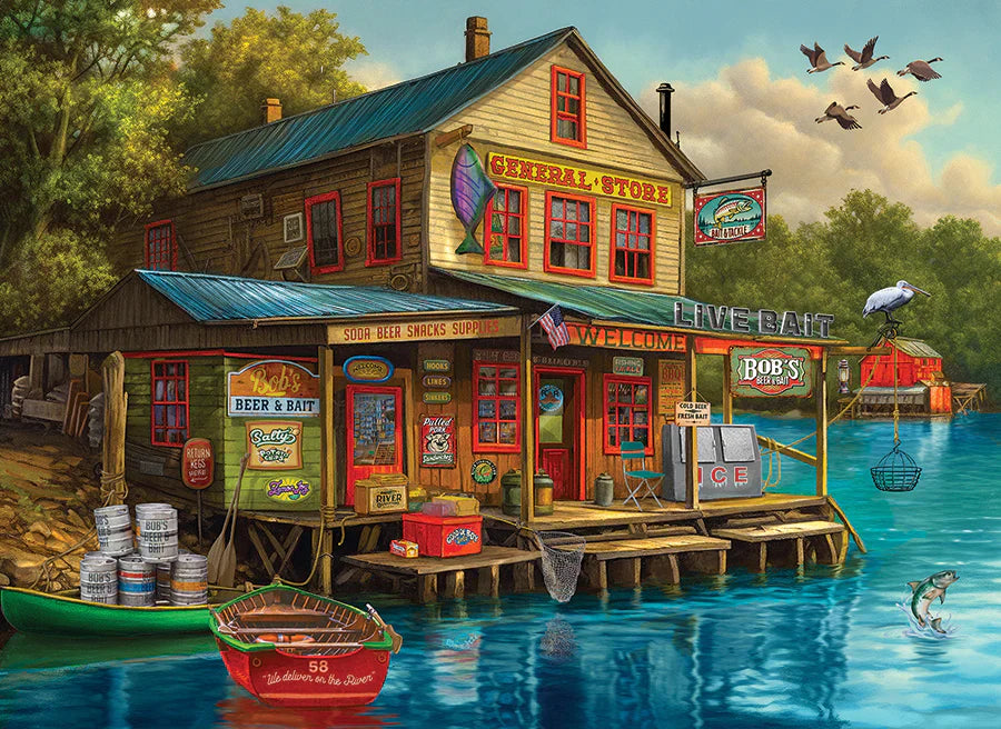 Bob's Beer & Bait - 1000 piece puzzle
