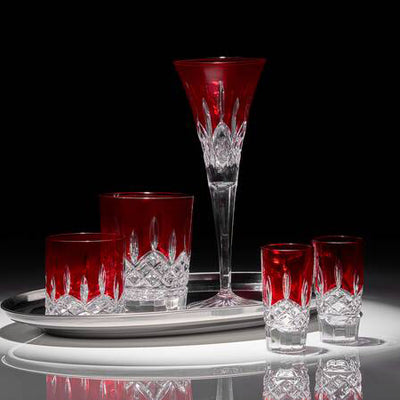Waterford Lismore Red DOF 375ml Set of 2
