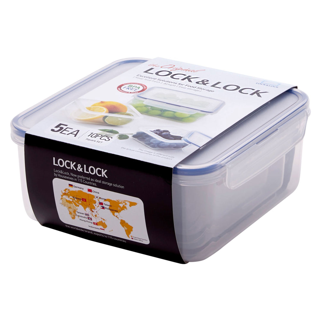 Classic 5 Piece Set - Square