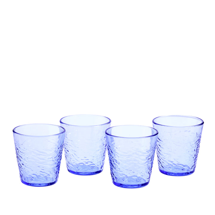 Royal Doulton Pacific 10th Anniversary Tumbler Blue Set of 4