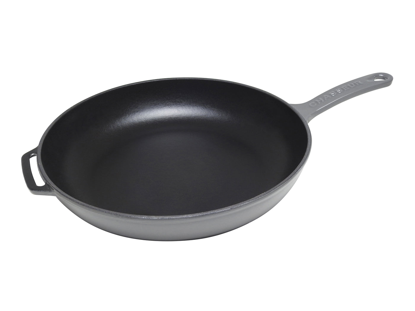 Fry Pan 28cm +Cast Handle Caviar
