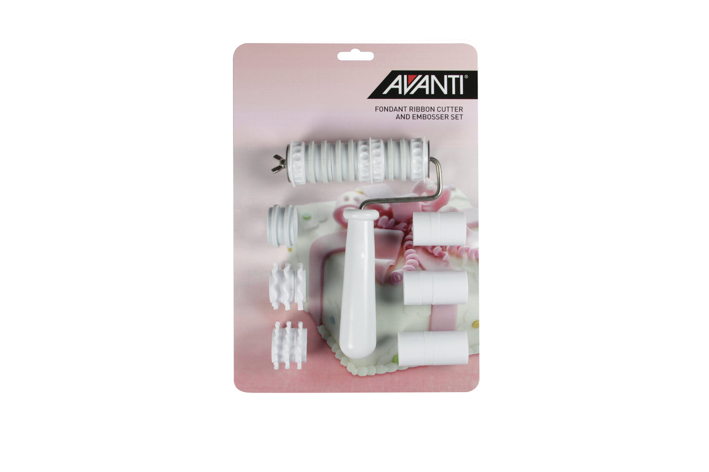 Fondant Ribbon Cut &amp; Embosser Set