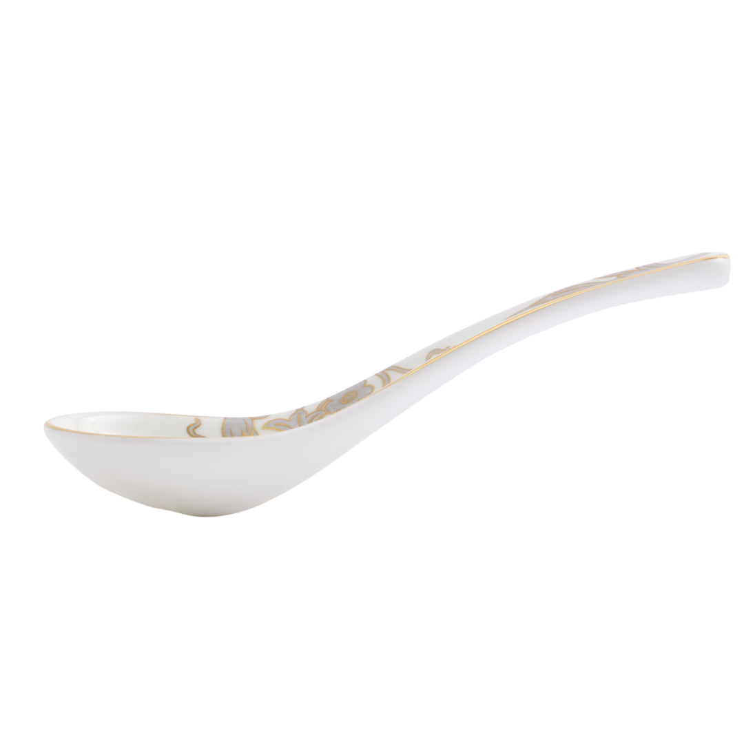Wedgwood Renaissance Accents Grey Soup Spoon Set of 2