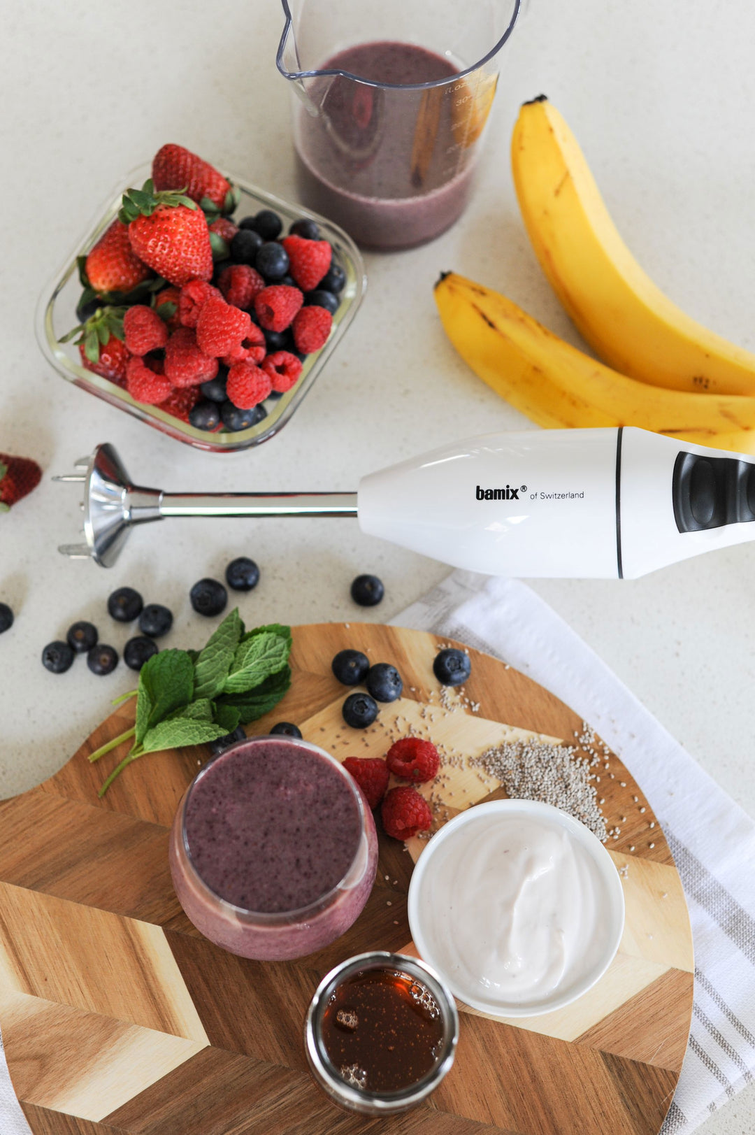 Classic Immersion Blender 140W White