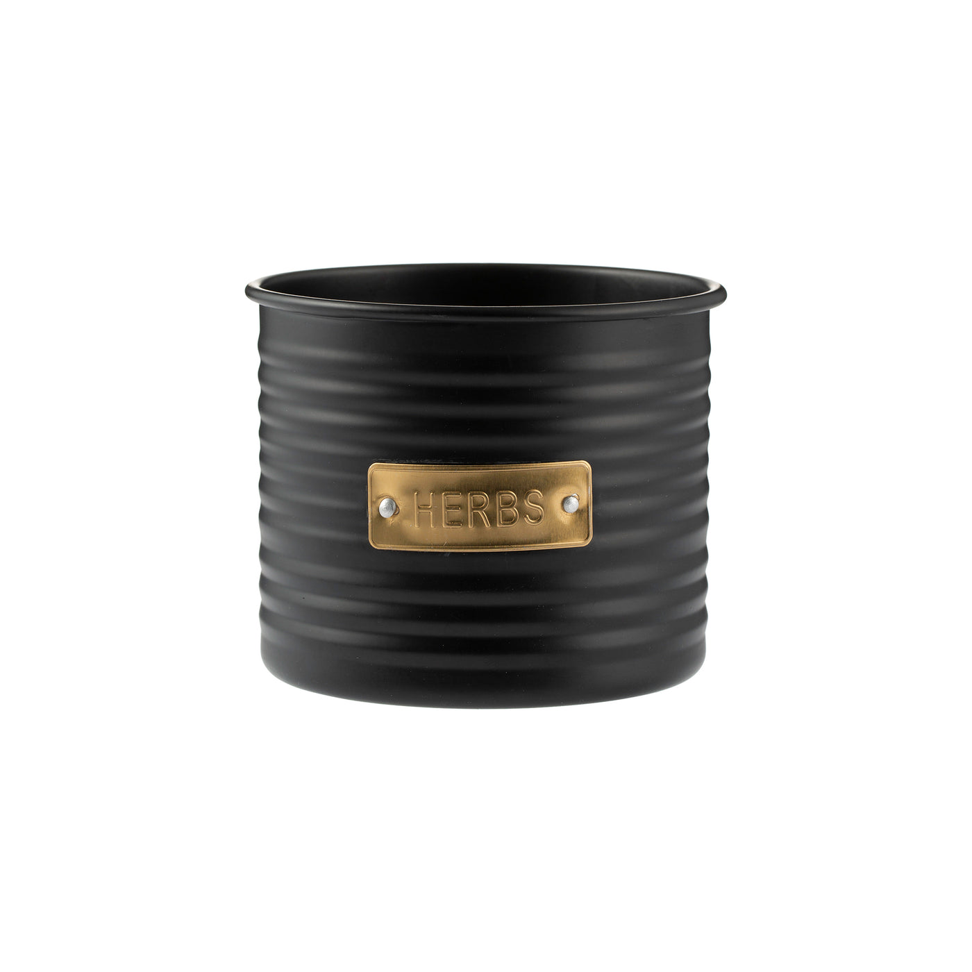 TYPHOON Living Otto Herb Planter 11 x 9cm/700ml - Black