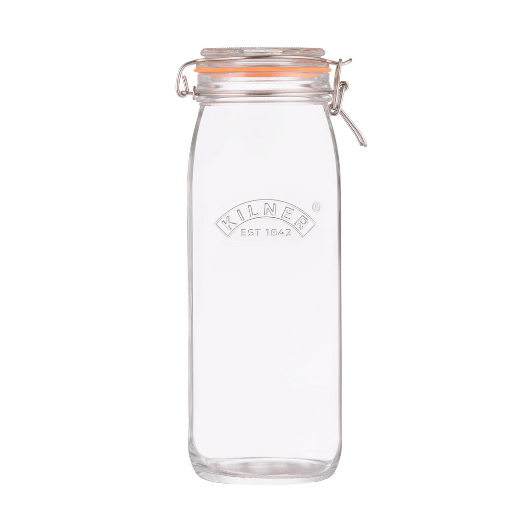 KILNER Round Clip Top Jar 2.1 Litre