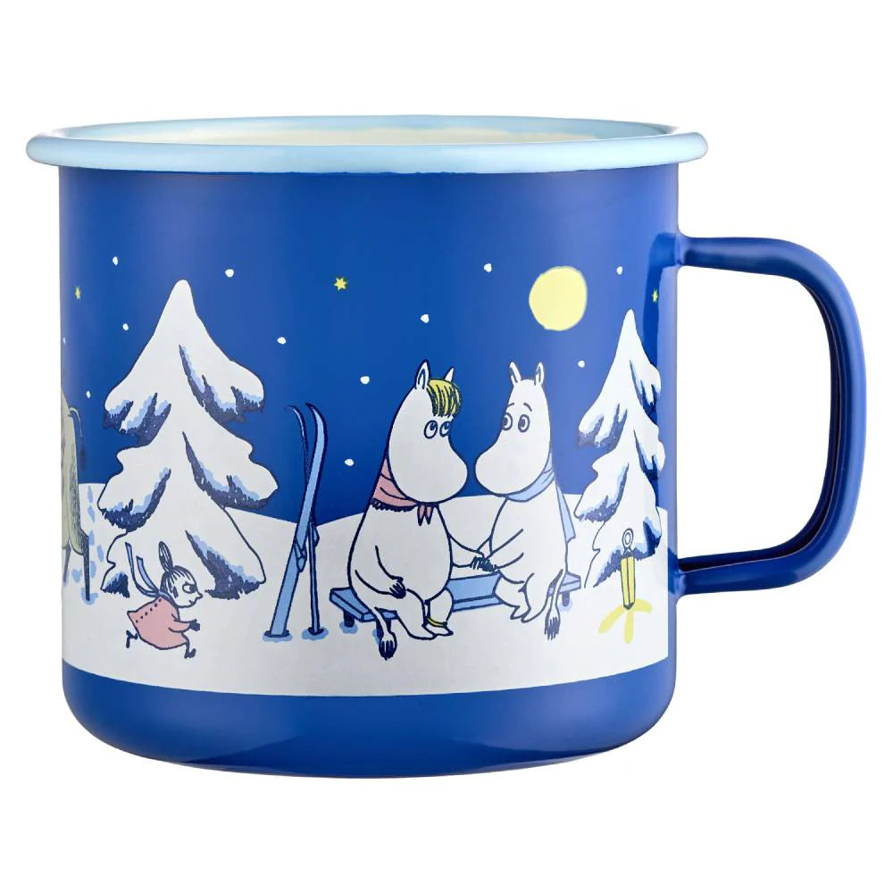 Moomin Enamel Mug Starry Night - 800ml