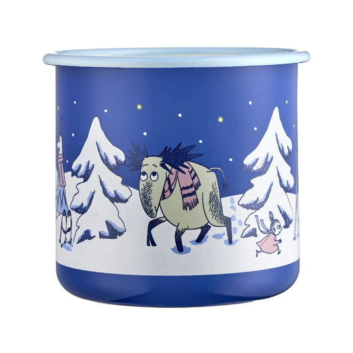 Moomin Enamel Mug Starry Night - 800ml