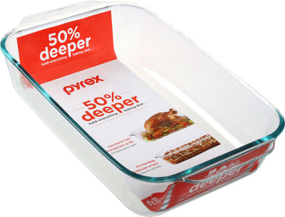 Deep Glass Baking Dish 4.7L