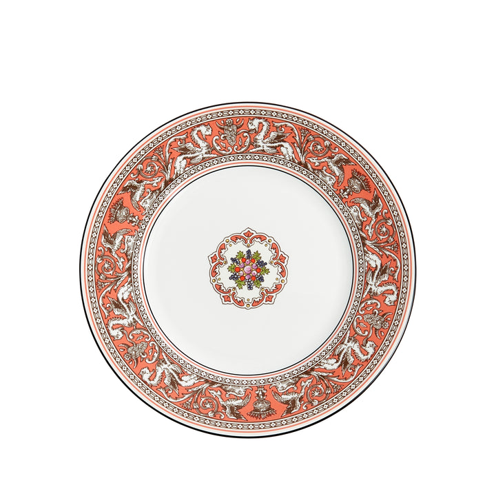 Florentine Colours  Plate 20cm Salmon