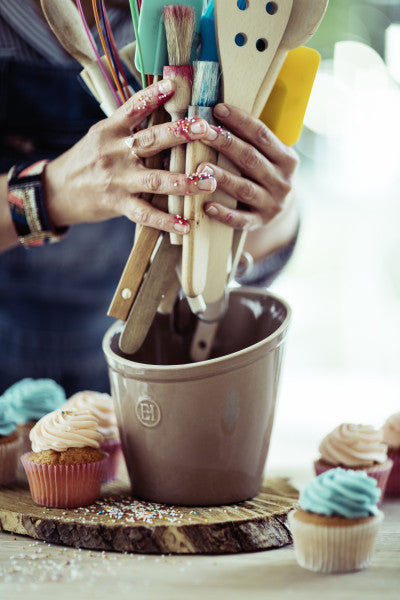 Utensil Pot - Clay