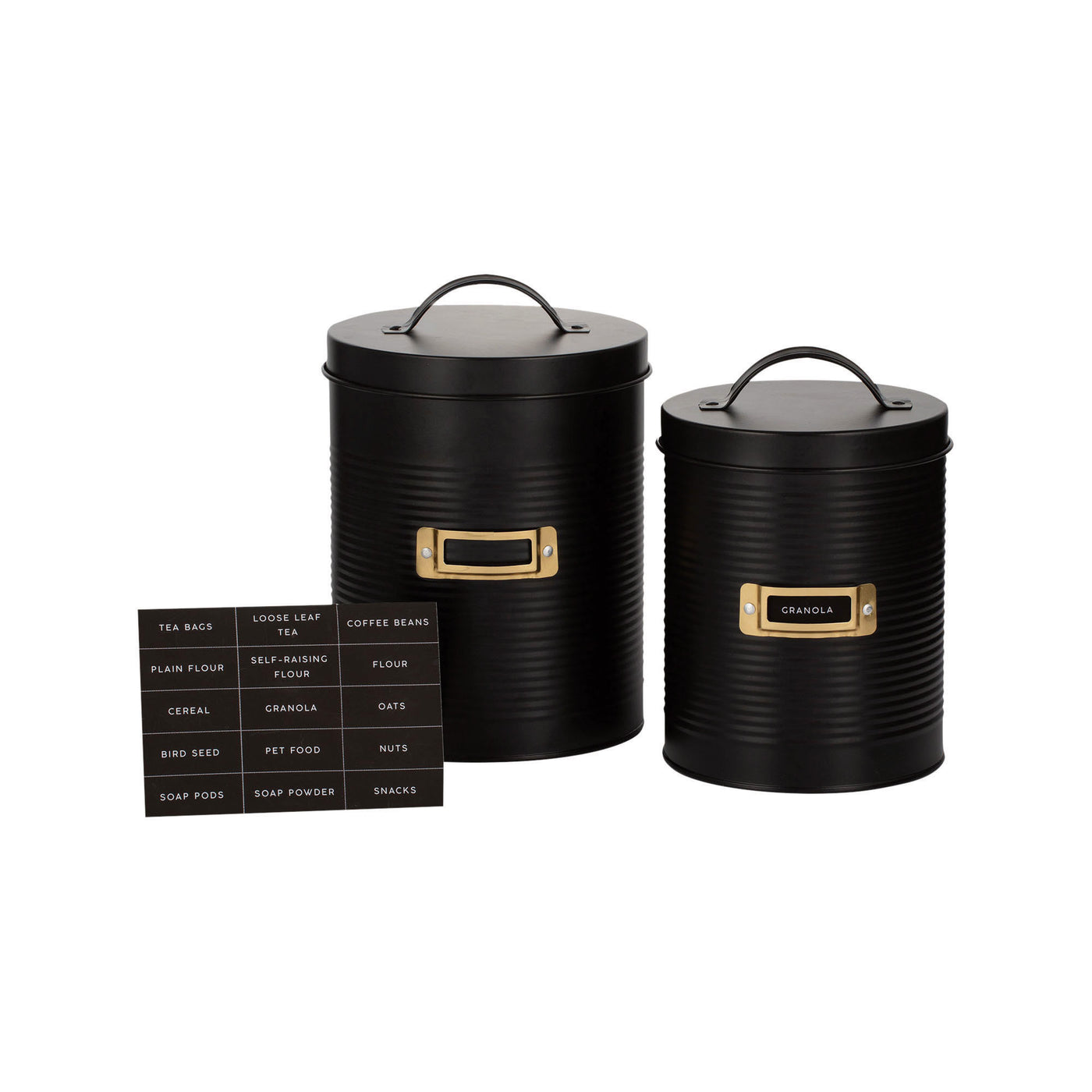 Living Storage Set 2.4L/3.5L Blk