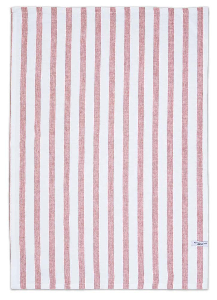 Royal Doulton 1815 Brights Tea Towel Coral Pack of 3