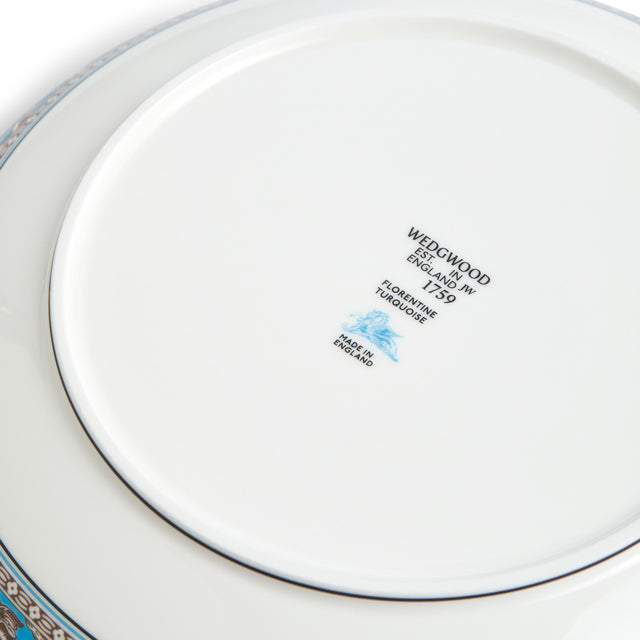 Florentine Turquoise Pasta Bowl