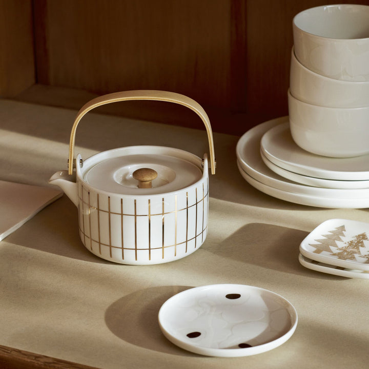 Oiva / Tiiliskivi Teapot 7 Dl