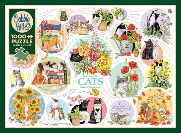 Cat Thoughts - 1000 piece puzzle