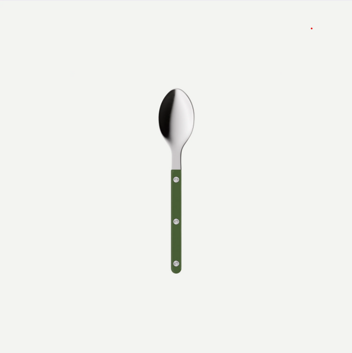 Bistrot shiny solid Teaspoon - Green