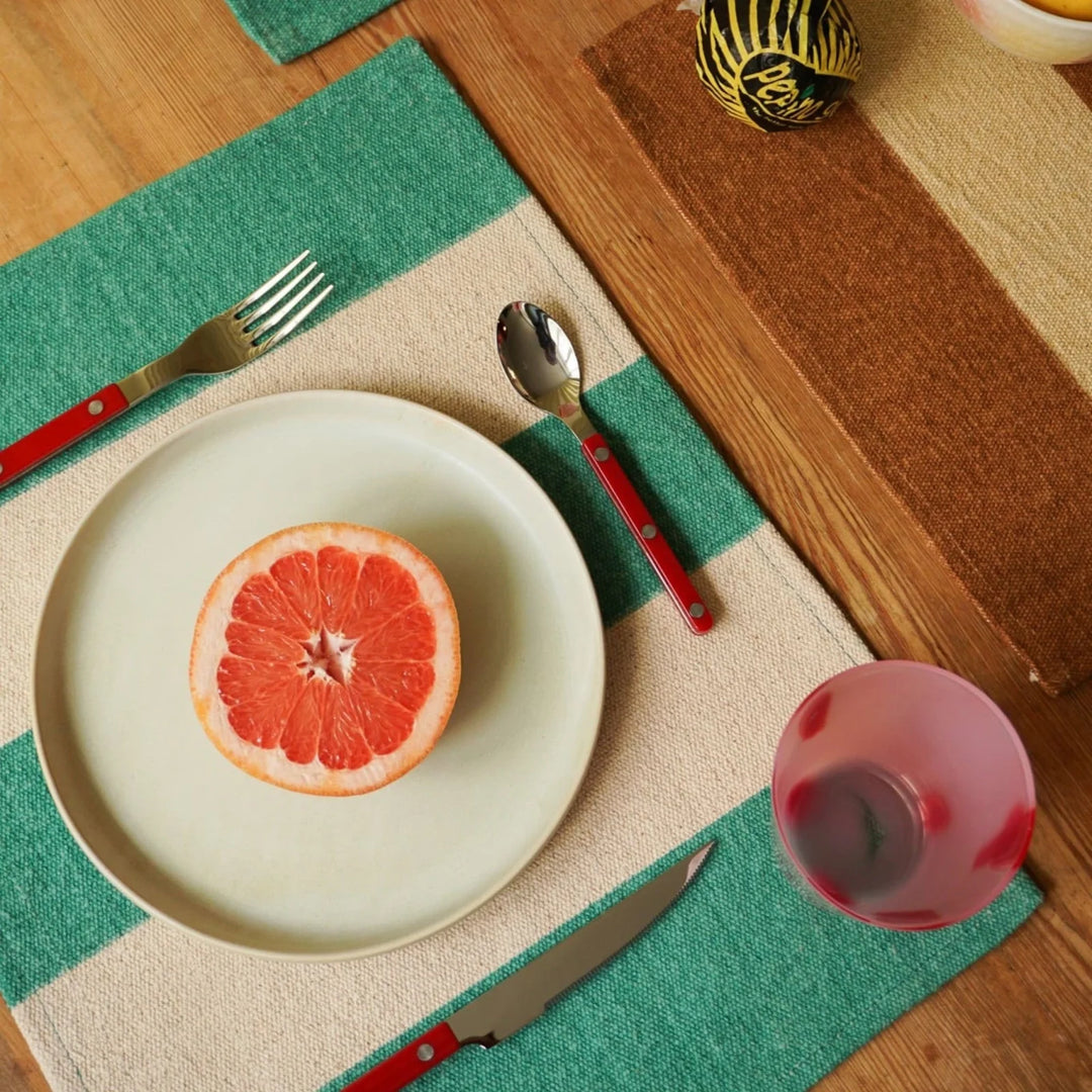 Bistrot Solid Teaspoon - Burgundy