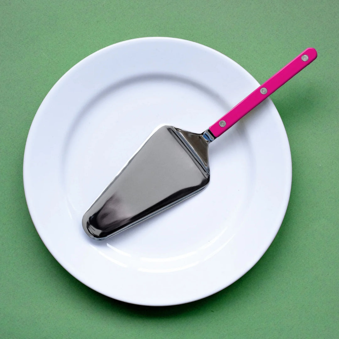Bistrot shiny solid tart server - Raspberry