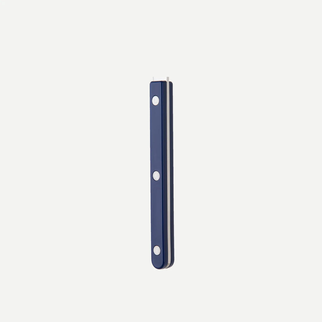 Bistrot shiny solid 4 pieces set - Navy blue