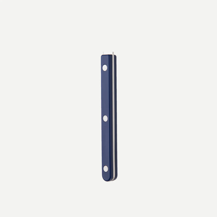 Bistrot shiny solid 4 pieces set - Navy blue