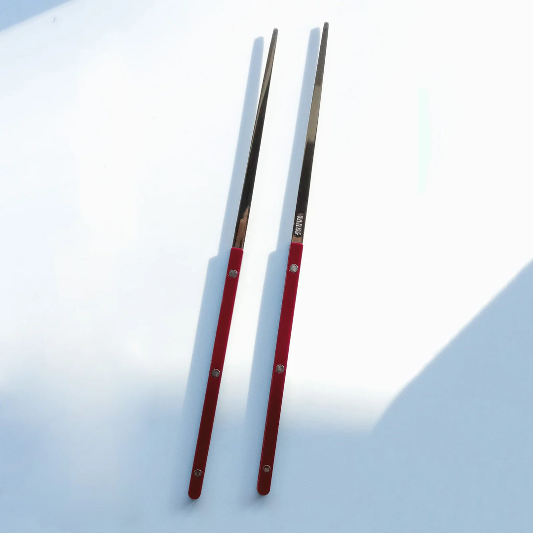 Bistrot Solid Chopsticks - Burgundy