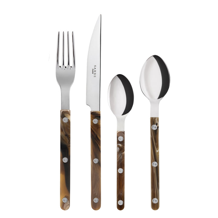 Bistrot shiny solid 4 pieces set - Buffalo