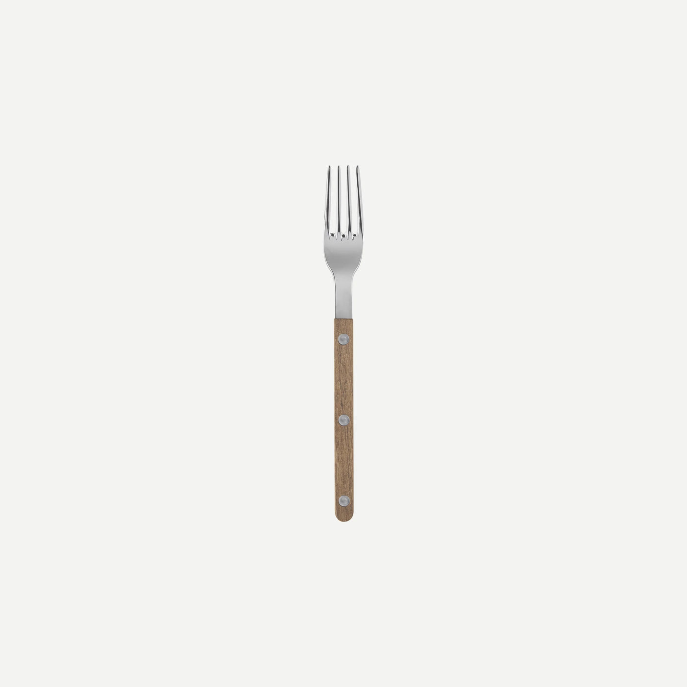 Bistrot shiny solid Salad fork - Teak