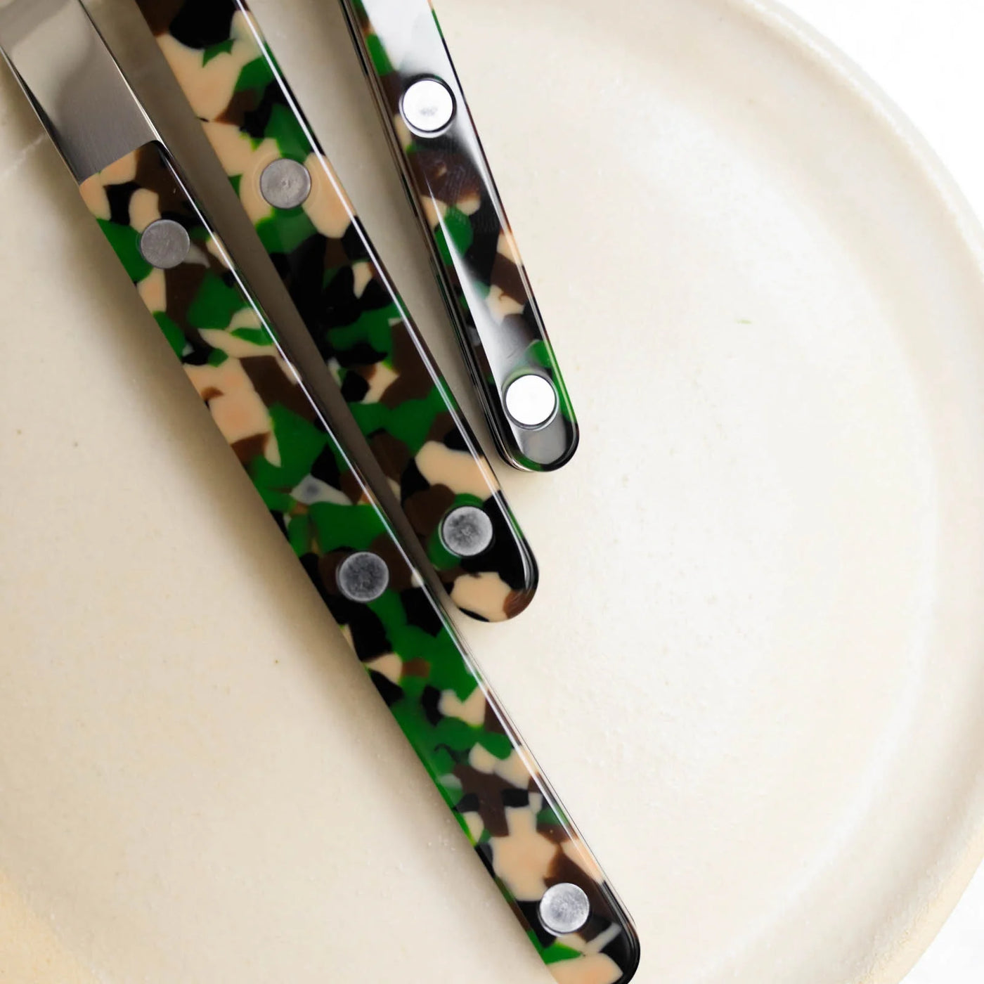 Bistrot Camouflage 5 pieces set - Green