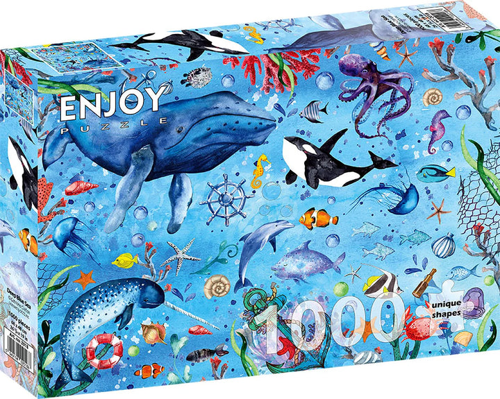 Deep Blue Sea - 1000 Piece Jigsaw Puzzle