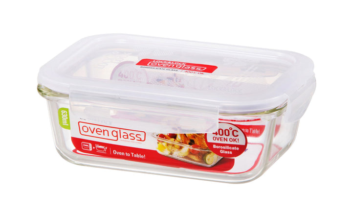 Euro Glass Boroseal Heat Resistant Glass Rectangular - 630ml