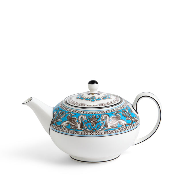 Florentine Turquoise Teapot