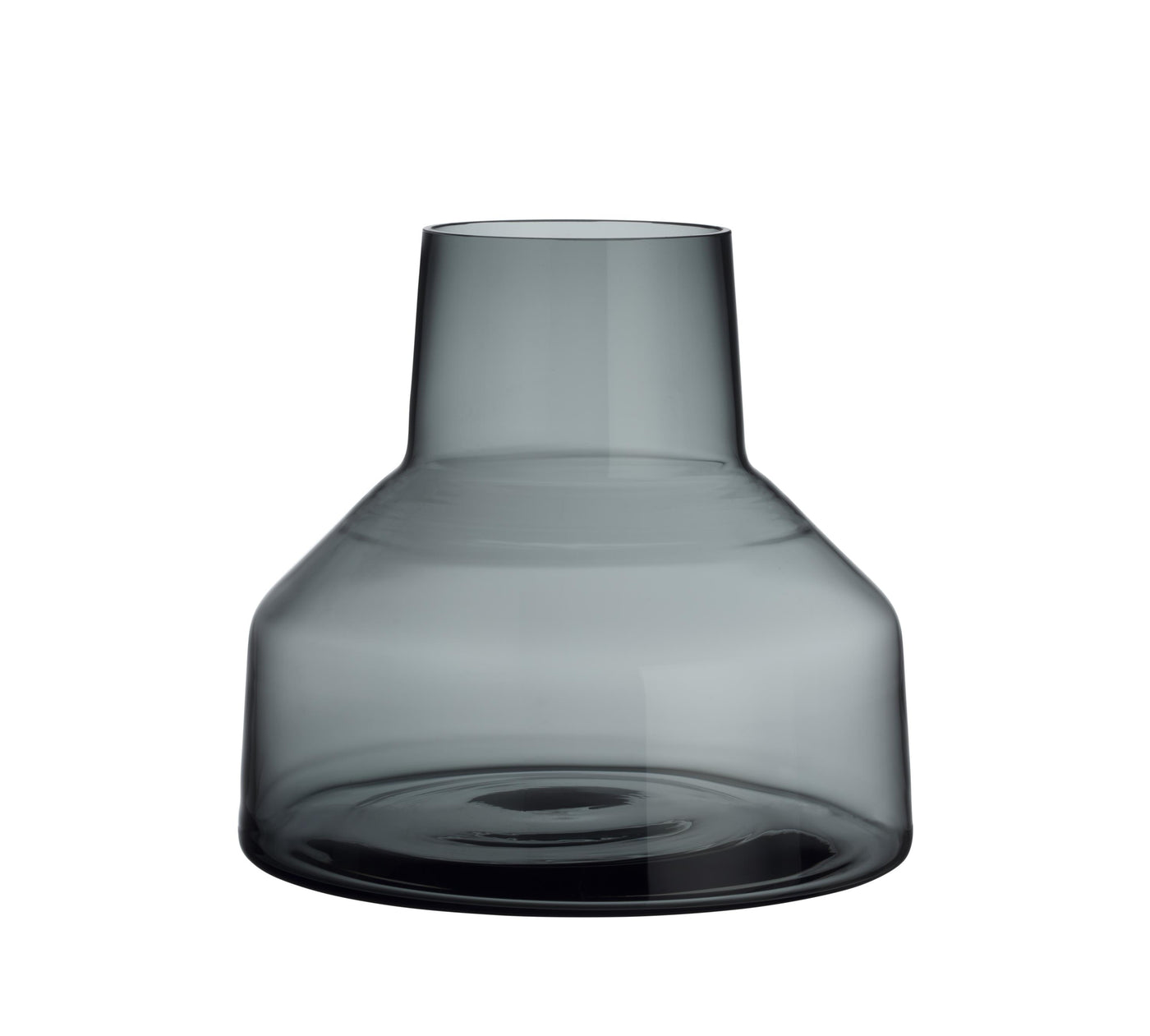 Solare Vase Low 22x20cm Steel Grey