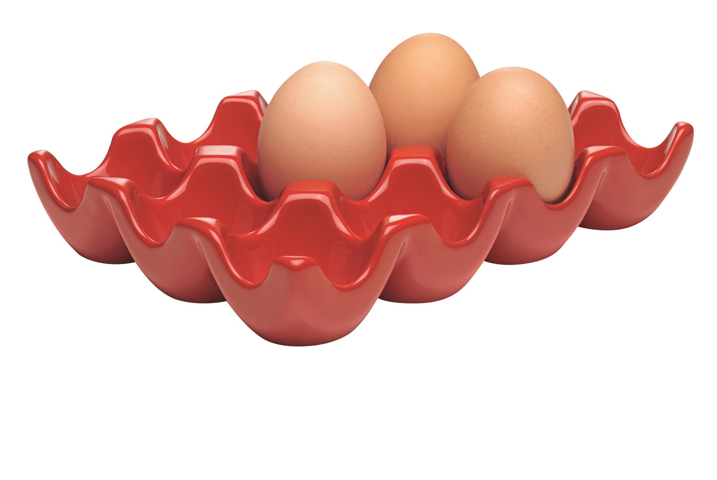 La Cuisson Egg Tray Dozen Red