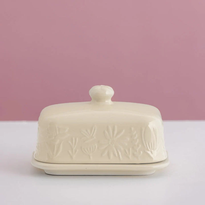Mason Cash In The Meadow Cream Butter Dish