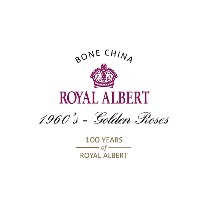 100 Years Teaware Mug-1960's Golden Roses