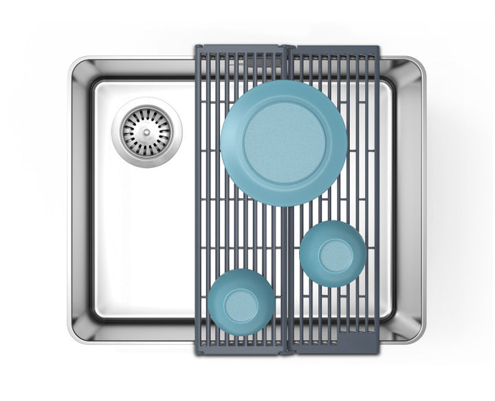 Platform Folding Over-sink Drainer