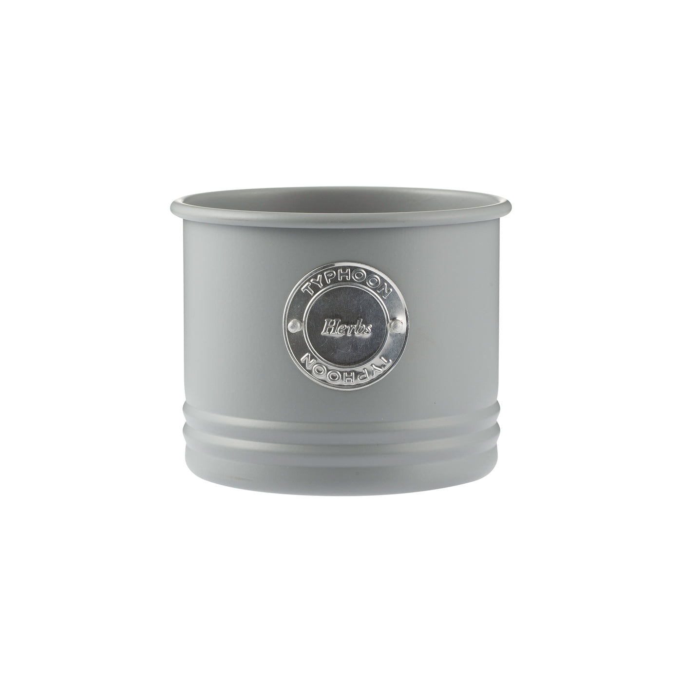 Living Herb Planter 11X9cm Grey