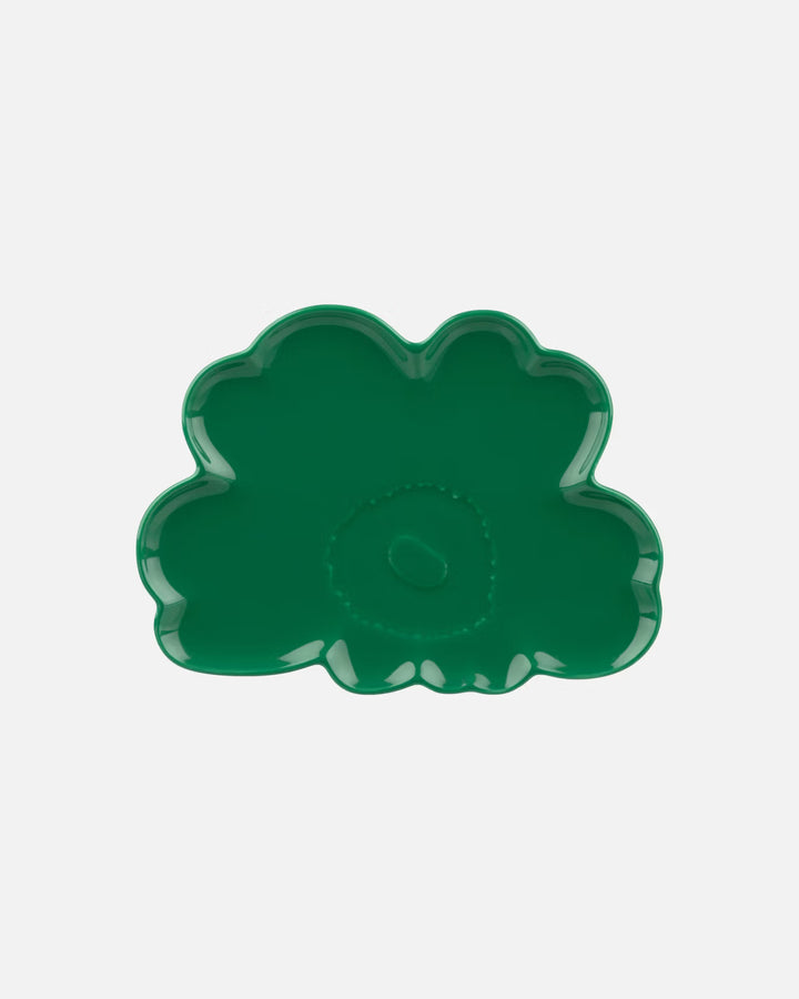 Unikko Shape Plate 19 cm - green