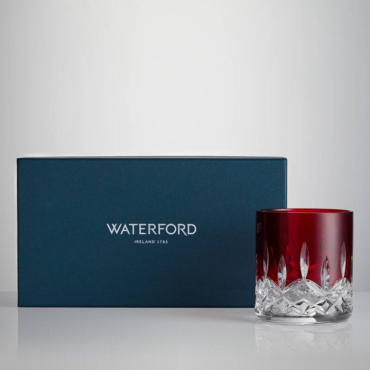 Waterford Lismore Red Tumbler Straight 180ml, Set of 2