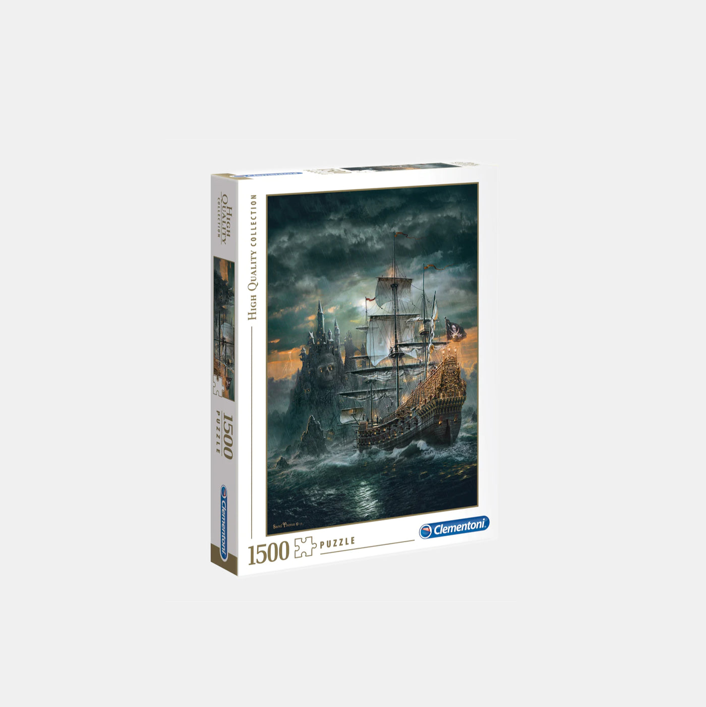The Pirate Ship - 1,500 piece puzzle