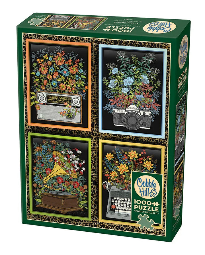 Floral Objects - 1000 piece puzzle