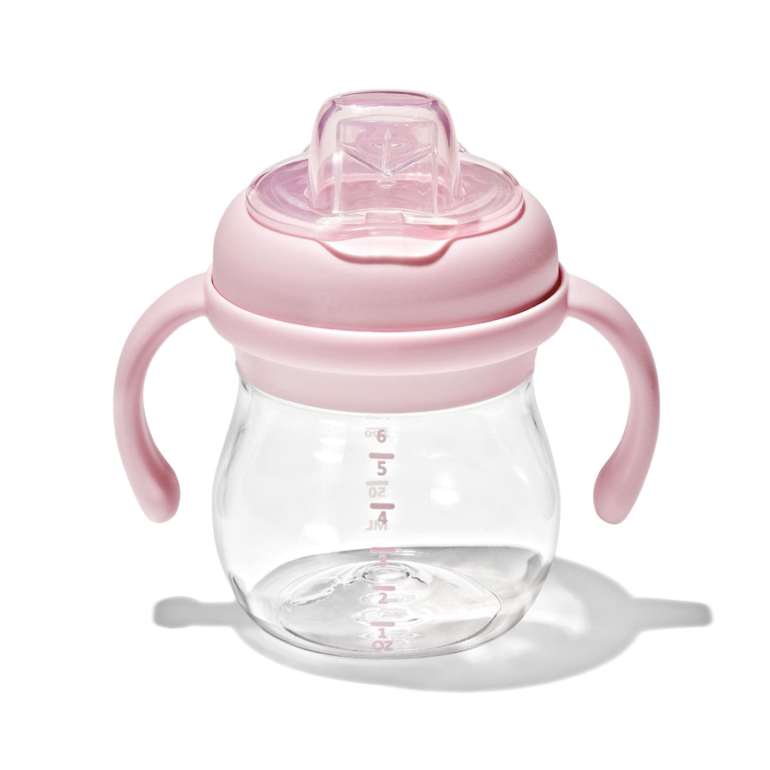 TOT Grow Soft Spout Cup with Removable Handles - Blossom
