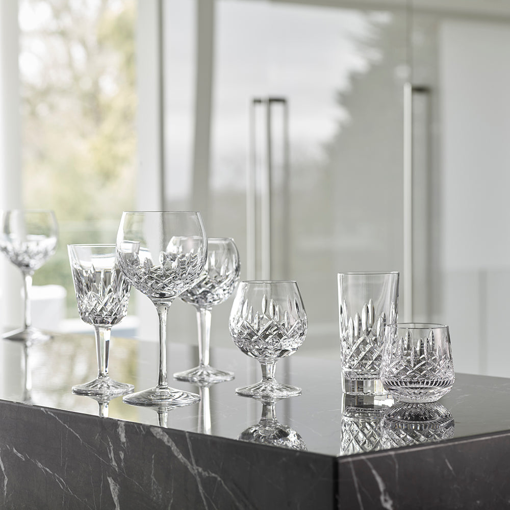 Crystal Lismore Classic Goblet Pair