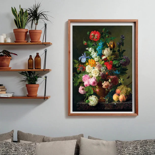 Bowl of Flowers - 1000 Piece Jigsaw Puzzle