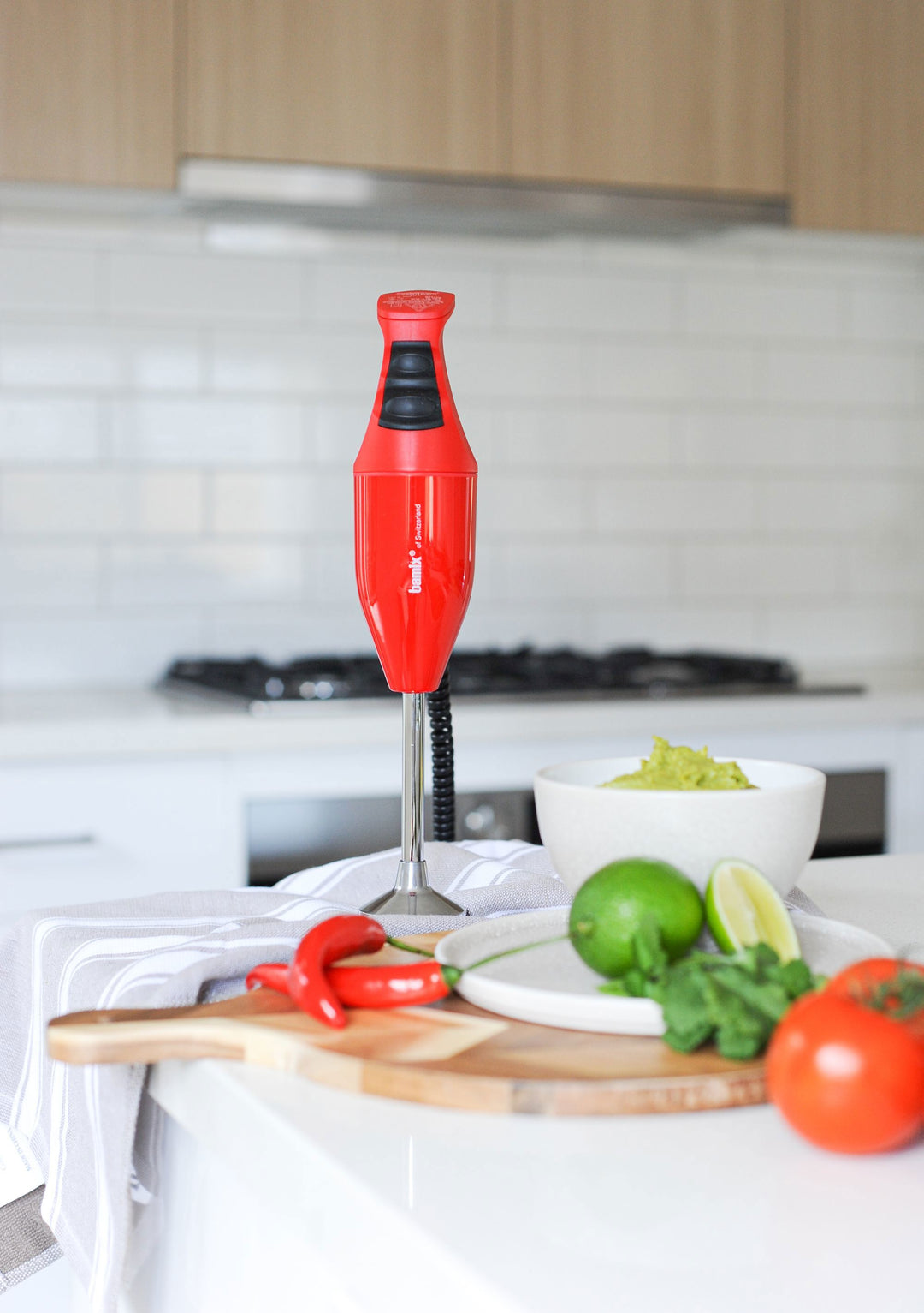 Classic Immersion Blender 140W Red